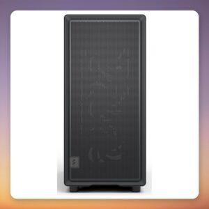Fractal Design Epoch TG ATX Mid-Tower Case, Black, 3x 120 mm Fans