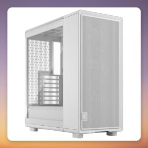 Fractal Design Epoch TG ATX Mid-Tower Case, White, Tempered Glass