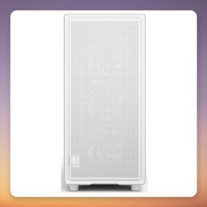 Fractal Design Epoch TG ATX Mid-Tower Case, White, Tempered Glass