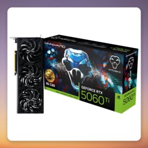 Gainward GeForce RTX 5060 Ti Python III OC 16GB GDDR7 Graphics Card