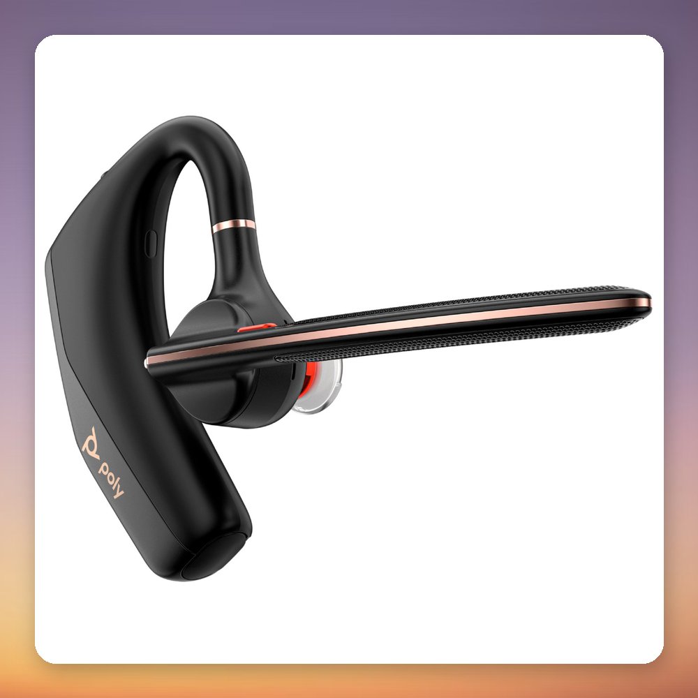 HP Poly Voyager Legend 50 M UC Bluetooth 5.4 Headset, Black/Bronze, with Charging Case