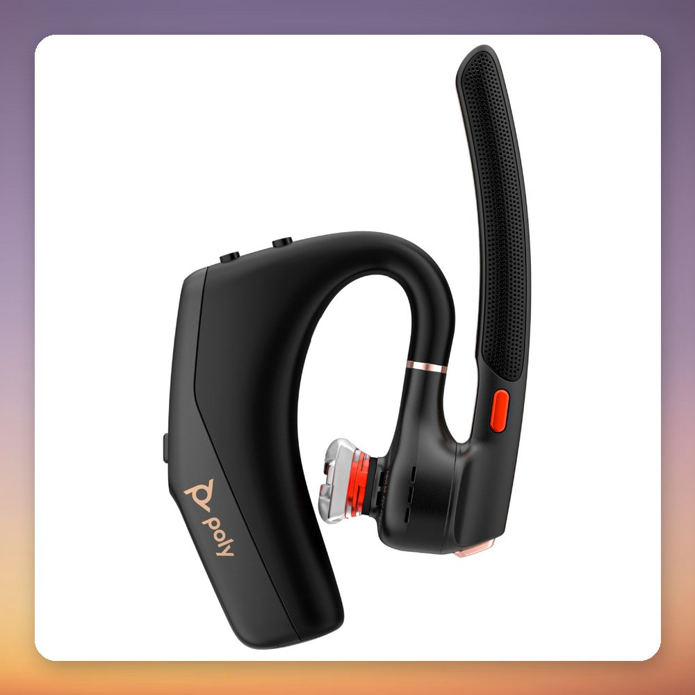 HP Poly Voyager Legend 50 M UC Bluetooth 5.4 Headset, Black/Bronze, with Charging Case – image 2