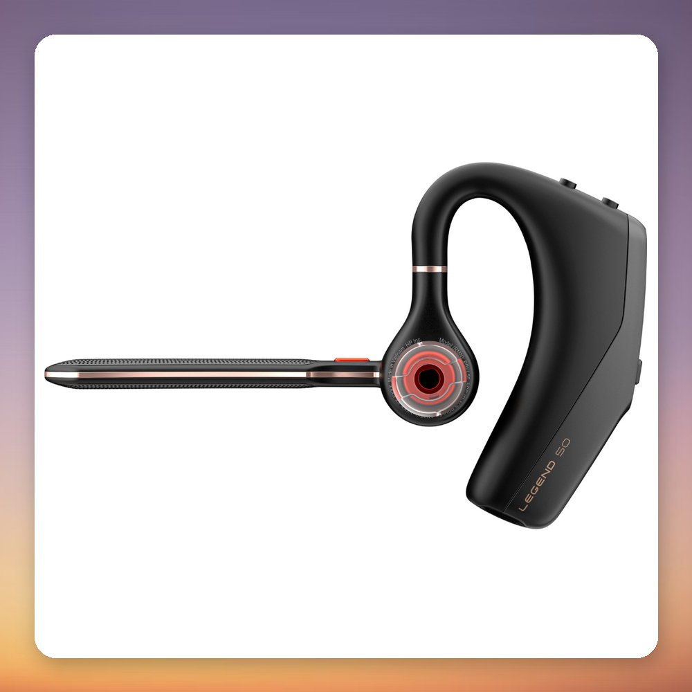 HP Poly Voyager Legend 50 M UC Bluetooth 5.4 Headset, Black/Bronze, with Charging Case – image 4