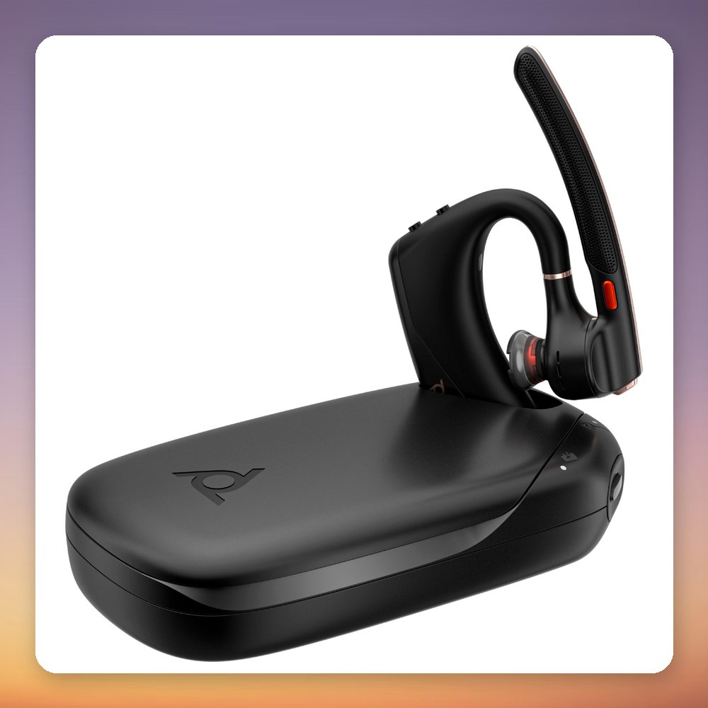HP Poly Voyager Legend 50 M UC Bluetooth 5.4 Headset, Black/Bronze, with Charging Case – image 6