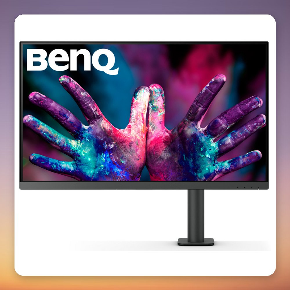 BenQ PD2705UA 27" 4K UHD IPS Designer Monitor, USB-C 65W PD, ErgoArm, Black – image 3