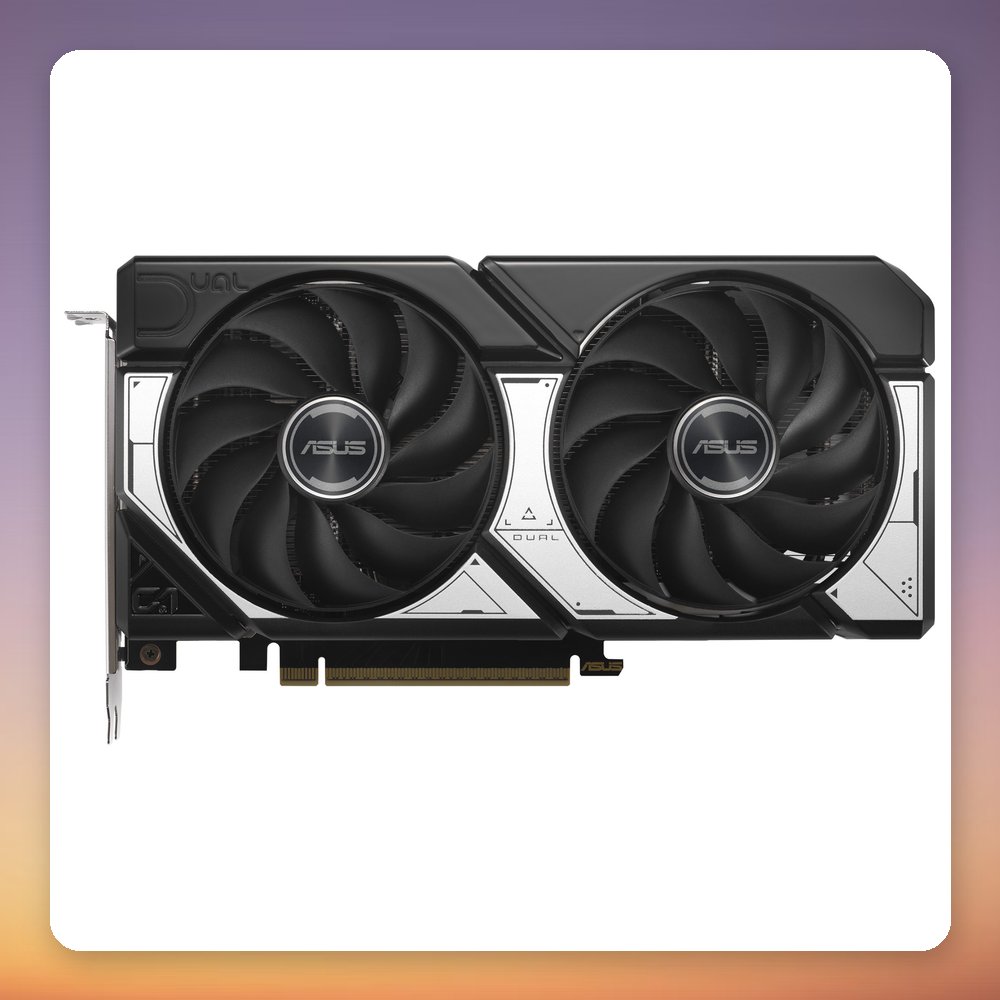 Asus Dual GeForce RTX 5060 Ti OC 8GB GDDR7 Graphics Card, 2.5-Slot, Black – image 2