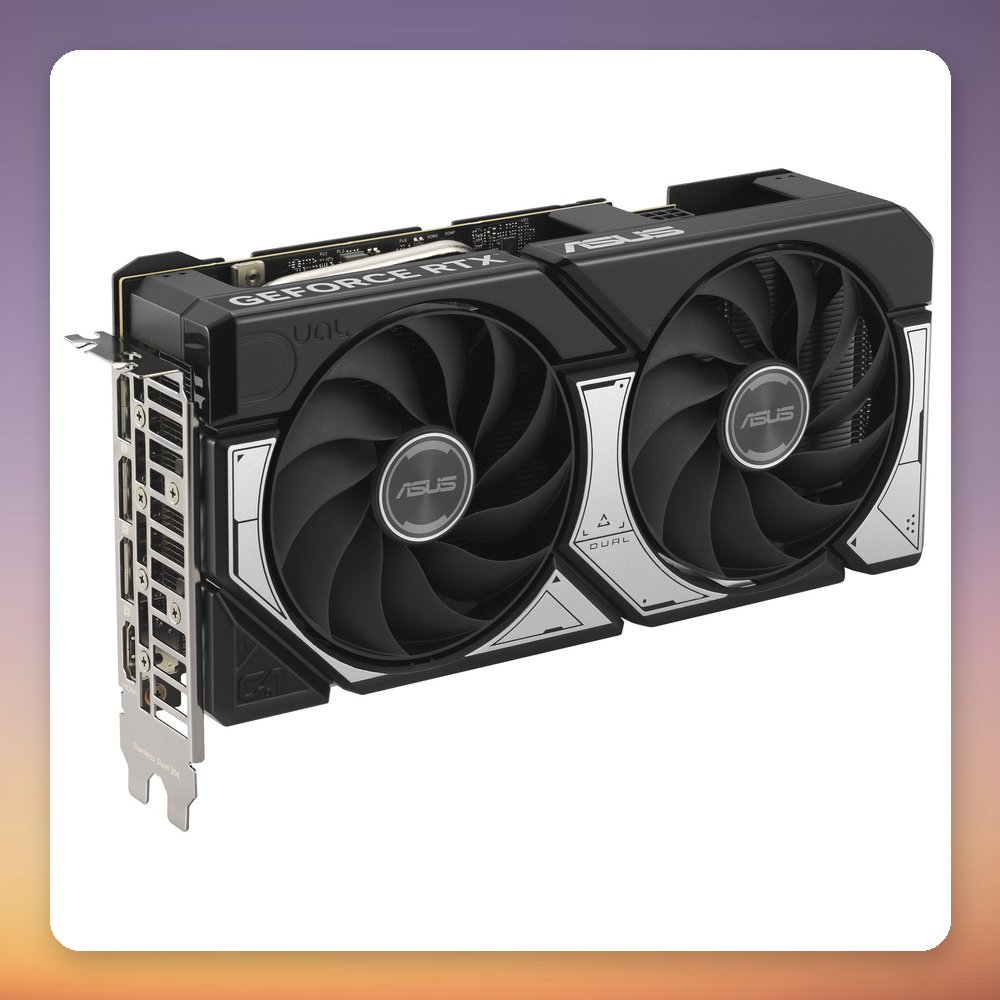 Asus Dual GeForce RTX 5060 Ti OC 8GB GDDR7 Graphics Card, 2.5-Slot, Black – image 3