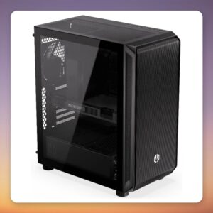 ENDORFY ARX 500 Core ATX Mid-Tower Case, Black, Tempered Glass, 2x 140 mm PWM Fans