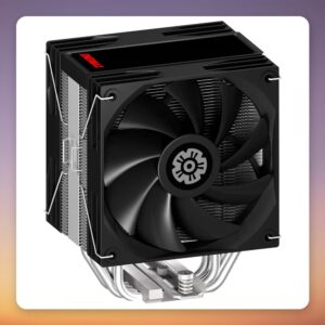Enermax ETS-T41 Dual 120 mm Fan Single Tower CPU Cooler, 4 Heatpipes, 250W TDP