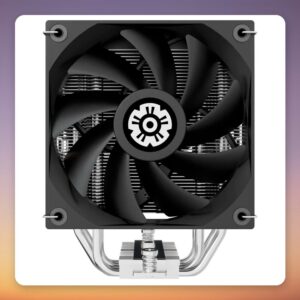 Enermax ETS-T41 Dual 120 mm Fan Single Tower CPU Cooler, 4 Heatpipes, 250W TDP