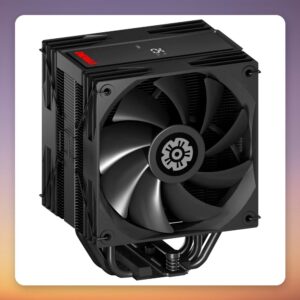 Enermax ETS-T41 Digital 120 mm Dual-Fan CPU Air Cooler, Black, 250W TDP
