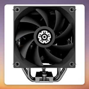 Enermax ETS-T41 Digital 120 mm Dual-Fan CPU Air Cooler, Black, 250W TDP