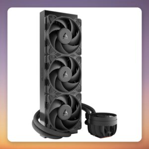 Arctic Liquid Freezer III Pro 360 AIO CPU Cooler, 3x 120 mm, Black