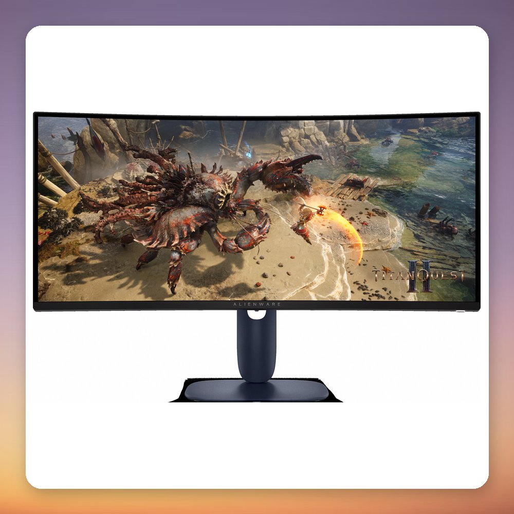 Alienware AW3425DWM 34" Curved WQHD 180Hz VA Gaming Monitor, FreeSync Premium – image 2