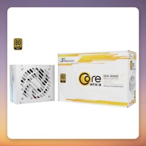 Seasonic CORE GX-850 V2 850W 80 PLUS Gold ATX 3.1 Modular PSU, White