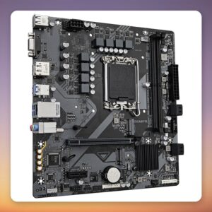 GIGABYTE B760M E Intel B760 LGA 1700 DDR5 Micro ATX Motherboard
