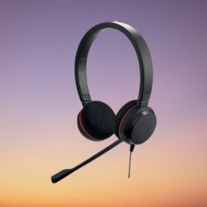 Jabra Evolve 20 Microsoft Teams Version USB-C and USB-A Stereo Headset