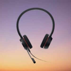 Jabra Evolve 20 Microsoft Teams Version USB-C and USB-A Stereo Headset