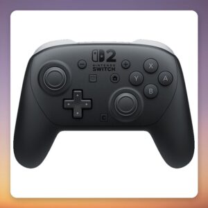 Nintendo Switch 2 Pro Controller, Wireless Bluetooth Gamepad, Black
