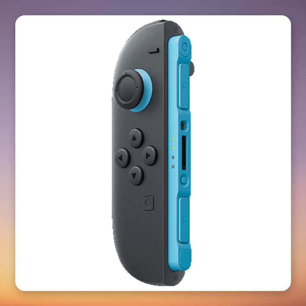 Nintendo Joy-Con 2 (L) Controller for Switch 2, Black/Light Blue – image 2