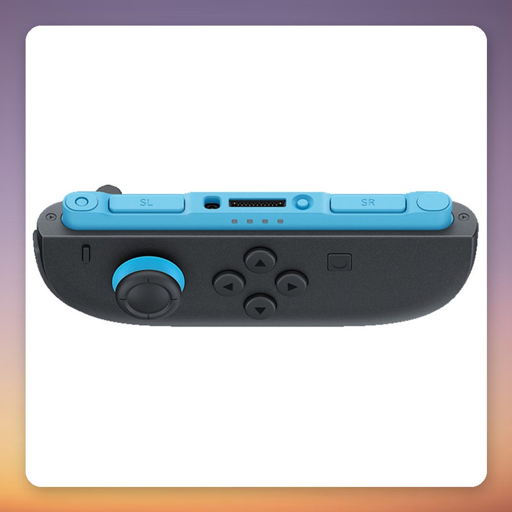 Nintendo Joy-Con 2 (L) Controller for Switch 2, Black/Light Blue – image 3
