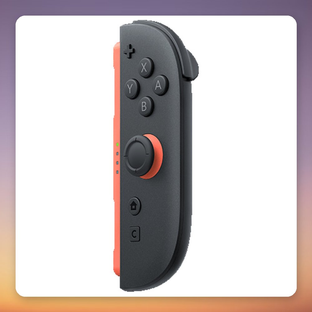 Nintendo Joy-Con 2 (R) Controller, Black/Light Red, for Nintendo Switch 2 – image 2
