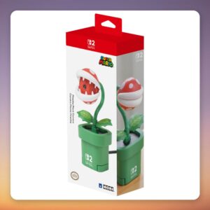 Nintendo Piranha Plant Camera for Switch 2, USB-C Webcam, 110° Wide-Angle