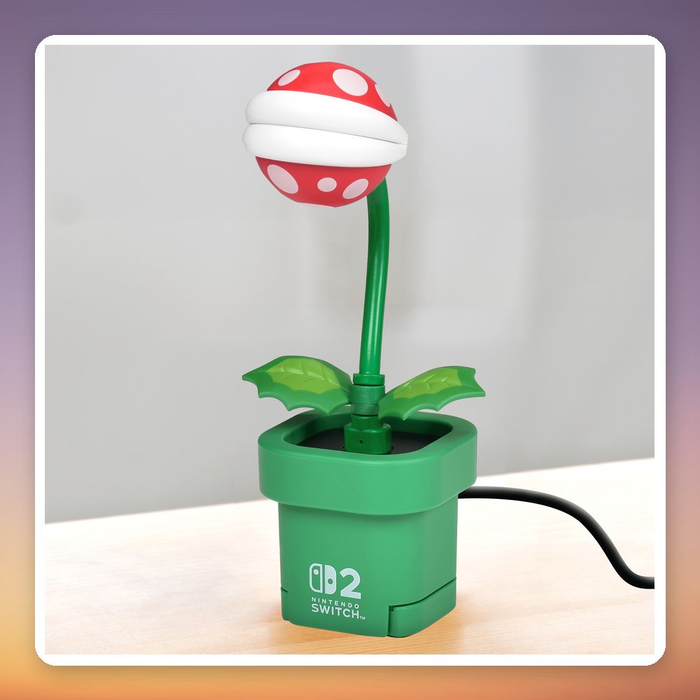 Nintendo Piranha Plant Camera for Switch 2, USB-C Webcam, 110° Wide-Angle – image 5