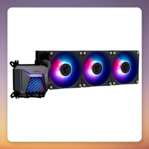 MSI MAG CoreLiquid A15 360 mm AIO Liquid Cooler, Black, LGA 1700/1851 AM4/AM5