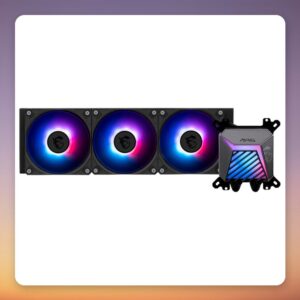 MSI MAG CoreLiquid A15 360 mm AIO Liquid Cooler, Black, LGA 1700/1851 AM4/AM5