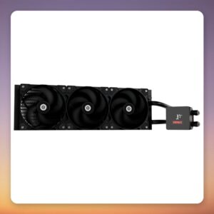 Enermax Liqmax IV 360 mm AIO Liquid CPU Cooler, Black, LGA1700/1851 & AM5