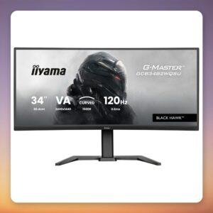 Iiyama G-Master Black Hawk GCB3482WQSU-B1 34″ WQHD 120 Hz Curved Monitor