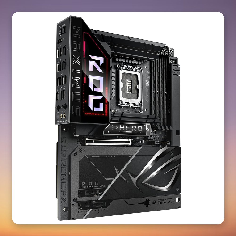 Asus ROG Maximus Z890 Hero BTF LGA 1851 ATX Motherboard, DDR5, Wi-Fi 7, Black – image 3