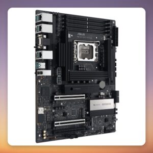 Asus PRO WS Z890-ACE SE Intel Z890 LGA1851 ATX Motherboard, DDR5, 10GbE, 4x M.2