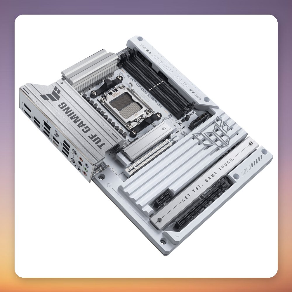 Asus TUF Gaming B850-BTF WiFi W AM5 ATX Motherboard, White, DDR5, Wi-Fi 7 – image 5