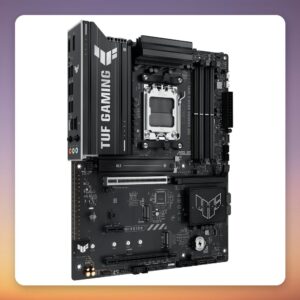 Asus TUF Gaming B850-E WiFi AM5 ATX Motherboard, AMD B850, DDR5, Wi-Fi 6E