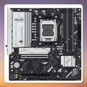 Asus PRIME B850M-A WIFI AM5 mATX Motherboard, B850, DDR5, Wi-Fi 6E