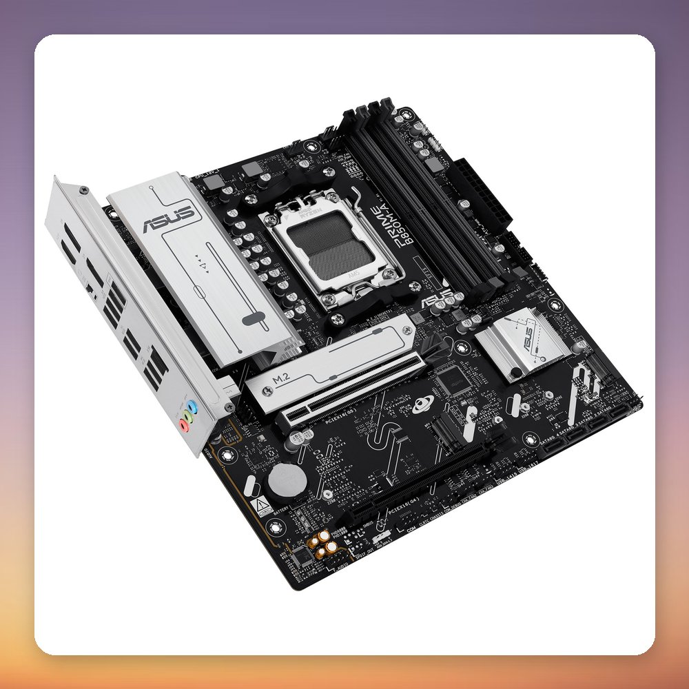 Asus PRIME B850M-A-CSM AMD B850 AM5 micro ATX Motherboard, DDR5, 3x M.2 – image 5