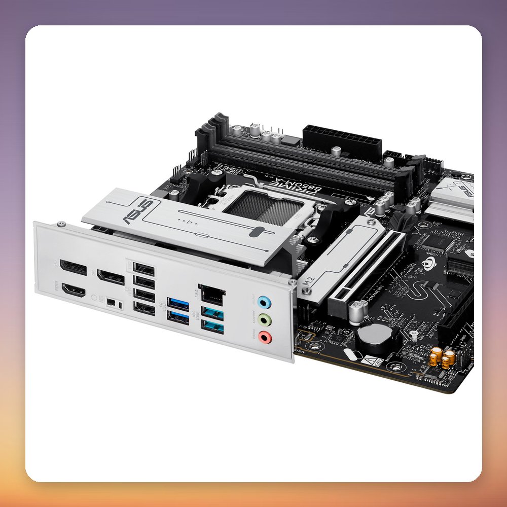 Asus PRIME B850M-A-CSM AMD B850 AM5 micro ATX Motherboard, DDR5, 3x M.2 – image 6