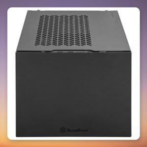 SilverStone SUGO 15 SST-SG15B Mini-ITX Cube Case, Black, 19 L
