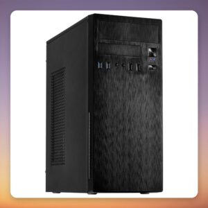 Inter-Tech IT-2812 Business ATX Midi Tower Case, Black