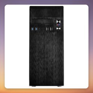 Inter-Tech IT-2812 Business ATX Midi Tower Case, Black
