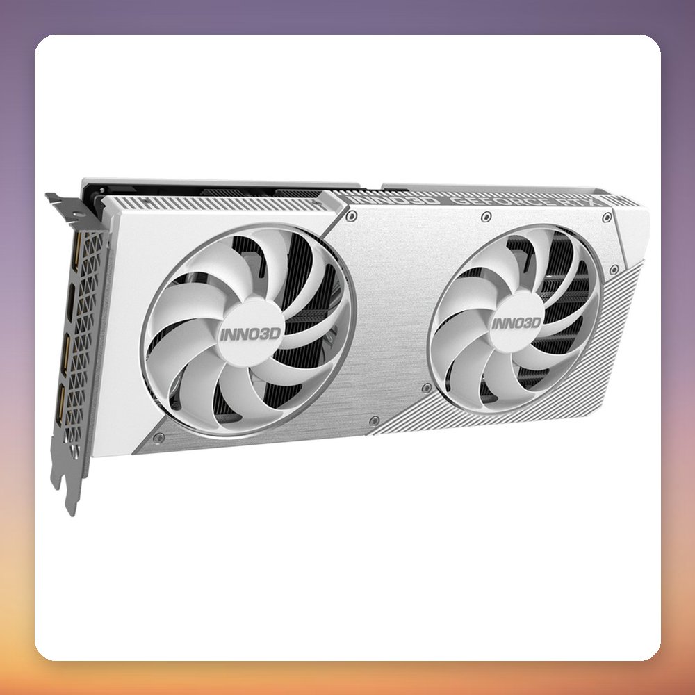 Inno3D GeForce RTX 5060 Ti TWIN X2 OC White 8 GB GDDR7 Graphics Card – image 2
