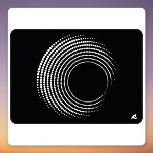 Sharkoon SKILLER SGP35 D3 Gaming Mouse Pad, Size L, Black/White, 355 x 255 mm