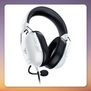 Razer BlackShark V2 X Xbox Wired Gaming Headset, 50 mm TriForce Drivers, White/Black