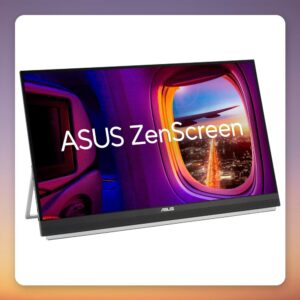 Asus ZenScreen MB27ACF 27" QHD 100Hz IPS Portable Monitor, USB-C, HDMI