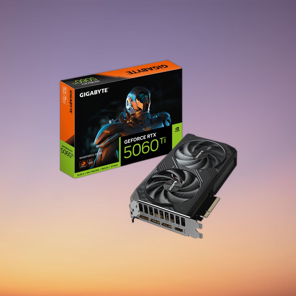 GigaByte GeForce RTX 5060 Ti WINDFORCE OC 8G