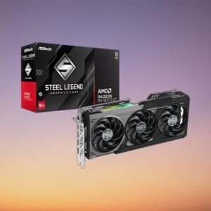Asrock Radeon RX 9070 XT Steel Legend Dark 16GB