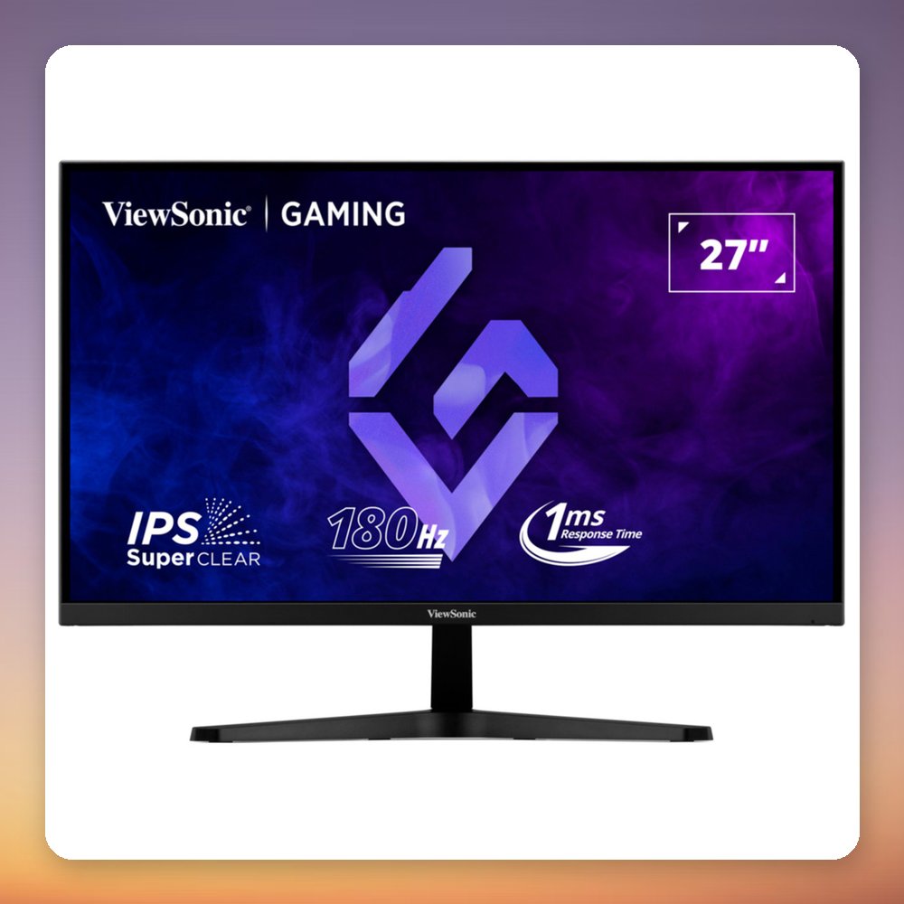 ViewSonic VX27G1-2K 27-Inch QHD IPS 180Hz Gaming Monitor, G-Sync Compatible – image 2