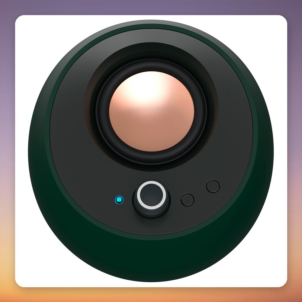 Creative Pebble Pro 2.0 PC Speakers, Black, Bluetooth 5.3, USB-C, RGB – image 2